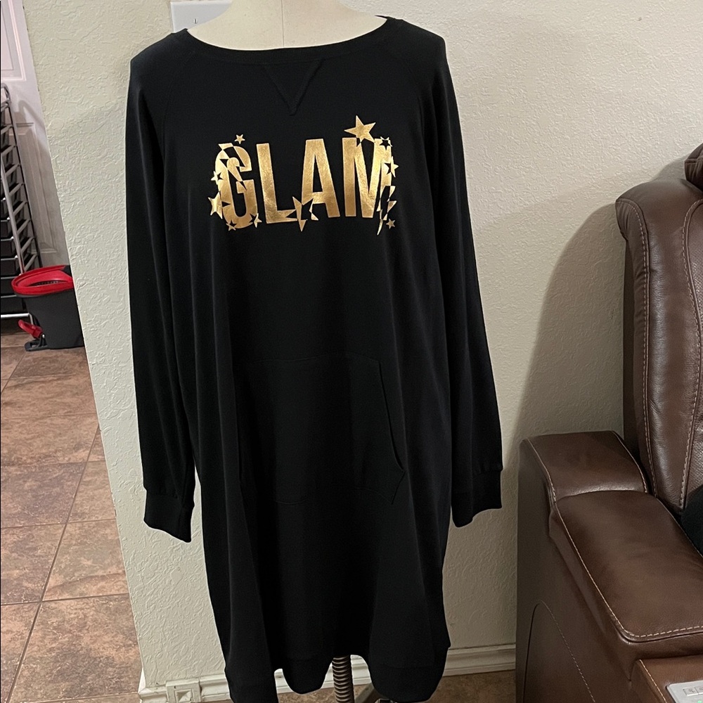 Torrid Classic Black Pullover Dress